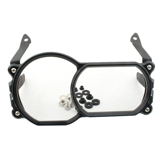 Miulika Motorbikes Headlight Protector Guard Cover for R1200GS LC R1250GS Black