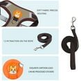 thumbnail image 6 of HANI Dog and Cat Universal Harness with Leash - Cat Harness Escape Proof - Adjustable Reflective Step in Dog Harness for Small Dogs Medium Dogs - Soft Mesh Comfort Fit No Pull No Choke,Brown,S, 6 of 9