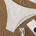 thumbnail image 4 of Dresfit Relaxed Fit Two Piece Swimsuit - Everyday Bikini Set for Summer White S, 4 of 6
