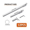thumbnail image 5 of Drill Bit Extension 6, 12 Inch Drill Bit Set Wood Spade Bit Set With Wrench Key For Wood Constructi, 5 of 5