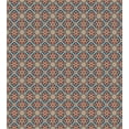 thumbnail image 3 of Ambesonne East Duvet Cover Sets, Flora Themed Squares, 2-King, Dark Blue Burgundy, 3 of 7