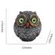 thumbnail image 4 of Estatua Búho Arte Artesanía en Miniatura Figura Lucky Owl Ornament Resin For Home Decoration, 4 of 9