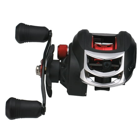 Lizard Lightweight High Speed 7.2:1 Gear Ratio Baitcast Reel 17+1 Ball Bearings Baitcasting Reel Baitcaster Tackle
