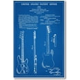 thumbnail image 1 of Fender Bass Musical Instrument Patent - NEW Famous Invention Blueprint Poster, 1 of 4