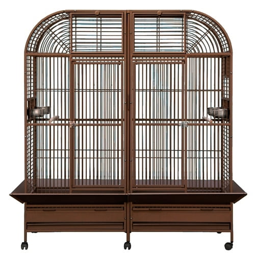 Kings Cages SLT 6432 Extra Large Bird Cage. 64X32X70 (Coppertone +20.