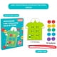 thumbnail image 3 of Juguetes de piscina, juguetes para bebés, juguetes para niños pequeños, juguete de cuerda, juguete de madera, actividad educativa y de aprendizaje para niños, pelota rompecabezas, 3 of 3