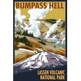 thumbnail image 3 of Lassen Volcanic National Park, California - Bumpass Hell - Lantern Press Artwork (16x24 Gallery Wrapped Stretched Canvas), 3 of 4