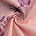 thumbnail image 6 of YABCSAZ Womens Summer Dresses Casual Loose Butterfly Printed Long Maxi Dresses V-Neck Short Sleeve Button Down Pocket Sundress Beach Tunic T Shirt Midi Dress, 6 of 8