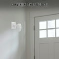 thumbnail image 4 of Phenofice Door Security Alarm Infrared Detector 1Pcs Compact and Lightweight Design Abs White For Homeowners, 4 of 8