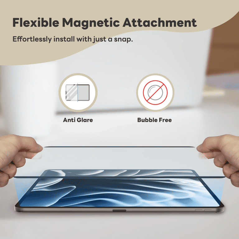 eip Paperfeel Magnetic Screen Protector Compatible with iPad 9/8/7
