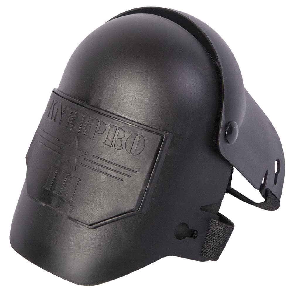 KneePro S96111 Ultra Flex III Knee Pad, Elastic Straps w/Quik-Snap Clips, Black