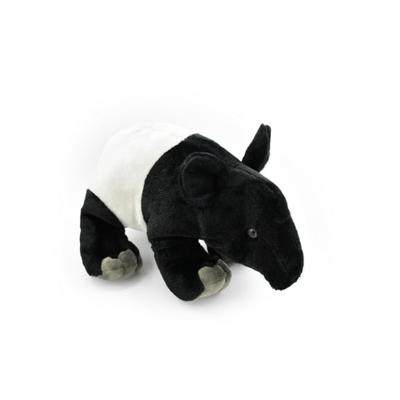 Tapir, Malayan, Realistic Cute Stuffed Animal Plush Toy, Kids Educational Gift 12" F3483 B400
