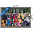 thumbnail image 3 of Disney Villains - Group Pose Wall Poster, 14.725" x 22.375", Framed, 3 of 6