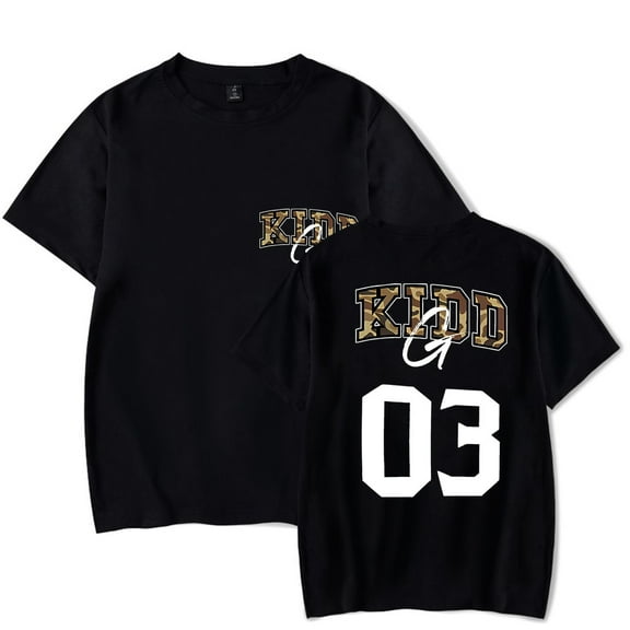 Kidd G Merch Shirt KG Logo Shirt Unisex Short Sleeve Tee Casual Outerwear Sweatshirt Jacket Coat