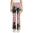 thumbnail image 3 of No Boundaries Junior's Flare Pants, 2-Pack, 3 of 5