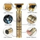 thumbnail image 2 of Rasuradora De Cabello Cortadora Trimmer Vintage Yyt-010 Craneo Recargable USB Profesional Para Hombre Alta Potencia 7000 RPM 2 Horas Del Uso Perfiladora Impermeable Menos Ruido Dorado, 2 of 7