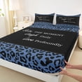 thumbnail image 3 of jejeloiu Cheetah Leopard Queen 4-Piece Reversible Kids Ultra Soft Wildlife Sheet Set, 3 of 7