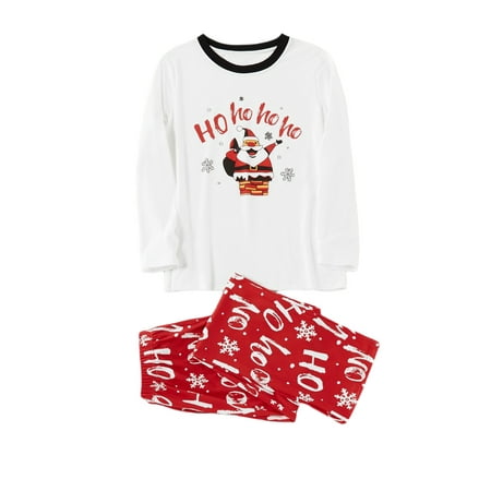 

Springcmy Family Matching Christmas Mother Baby Santa Claus Pajamas