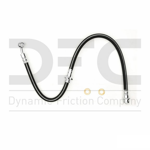 Front Right Dynamic Friction Company Brake Line Hose 350-67090 For 2009-2011 Nissan Versa