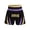 Light Purple&Gold, variant on Kids Boys Muay Thai Boxing Shorts Metallic MMA Kickboxing Fight Shorts Workout Training Bottoms Red&Gold 6