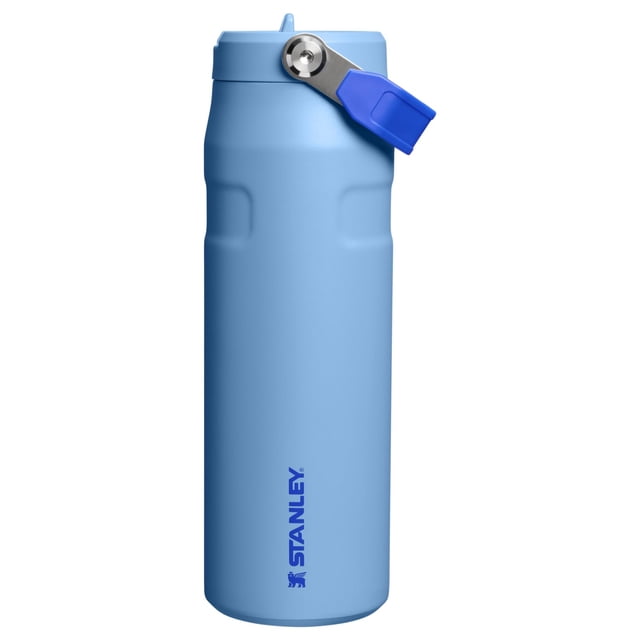 Botella de agua Stanley IceFlow Flip Straw 710 ml azul
