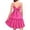 Hot Pink, variant on Arshiner Tie Back Dresses for Girls Casual Summer Adjustable Strap Little Kids Black Wedding Dress with Pockets Girls Spring Dresses Size 10-12