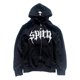 thumbnail image 3 of Nuevas sudaderas con capucha con cremallera y letras cruzadas estampadas estilo hip-hop callejero americano Y2K para hombres y mujeres, sudaderas holgadas estilo Harajuku punk gótico rock, 3 of 5