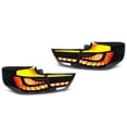 thumbnail image 4 of Luces traseras estilo GTSOLED, luces traseras con señal de giro secuencial completa estilo GTS OLED Luces traseras secuenciales Instalación sencilla, 4 of 9