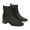 Jet Black, variant on Womens Angela Low Block Heel Ankle Boots