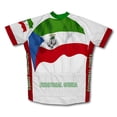 thumbnail image 2 of Ecuatorial Guinea Flag Short Sleeve Cycling Jersey  for Men - Size L, 2 of 3
