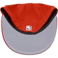 thumbnail image 5 of Men's New Era Red Chicago Bulls Official Team Color 59FIFTY Fitted Hat, 5 of 6