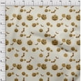 thumbnail image 4 of oneOone Viscose Jersey Light Beige Fabric Halloween Diy Clothing Quilting Fabric Print Fabric By Yard 60 Inch Wide, 4 of 4