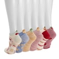 thumbnail image 4 of MUK LUKS Women's Low Cut Novelty Socks 6 Pack, 4 of 5