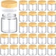 thumbnail image 1 of Frascos de vidrio Norme 120 ml/4 oz con tapas, 24 unidades, reutilizables, 1 of 6