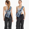 thumbnail image 6 of Cute Adorable Funny Cartoon Vintage Print Sling Bag Lightweight Backpack, Multiple Compartments, Lightweight and Durable, Fashionable appearance, Ideal for outdoor activities, students, 6 of 6