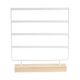 thumbnail image 1 of White 4-Layers 88-Holes Earring Storage Rack Jewelry Display Stand, 1 of 5