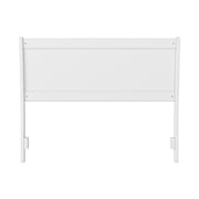 AFI, Casanova Full Solid Wood Panel Headboard, White