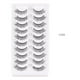 thumbnail image 1 of Xiao Hua 20 pares de pestañas postizas de visón tenues, suaves y voluminosas, de aspecto natural, A1029, 1 of 3