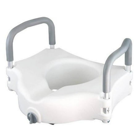 ProBasics BSRTSLA Raised Toilet Seat Lockaing with Arms