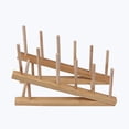 thumbnail image 4 of OFFIGAM 1Pc Bamboo Kitchen Storage Rack for Dish Draining and Organization, 4 of 8