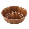 Ayesha Bakeware Fluted Mold Pan, 9.5-Inch, Copper
