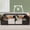 Espresso, variant on Mintazer Double Twin Floor Bed with Semi‑Enclosed Guardrails for Kids Shared Bedroom, Natural