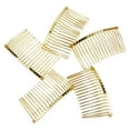thumbnail image 1 of Peinetas de pelo Zulema 18 dientes para mujer Dorado, 1 of 8