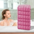 thumbnail image 1 of Juego de toallas faciales y de mano de algodón - Mezcla de poliéster suave, absorbente y respetuosa con la piel | Toallas de baño de secado rápido para adultos | Paquete de 6 colores variados | 29,5, 1 of 6
