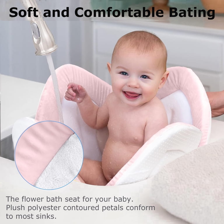 Morfone Flower Baby Bath Seat, Newborn to 6+ Months photo 3