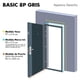 thumbnail image 4 of puerta de seguridad basic 8p gris derecha 96 x 213 cm, 4 of 8
