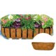 thumbnail image 5 of Ganfancp Cesta Colgante Cocos Fibra Reemplazo Planter Inserta Liner para Flower Pot Liquidación Ventas Hoy Ofertas Prime 3X Jardinera de Fibra, 5 of 7