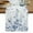 Lake Blue, variant on Blue Eucalyptus Table Runner, Botanical Plant Rustic Branch Floral Washable Cotton Linen Table Runners 36 Inches Long, Dresser Scarf Runner for Nightstand/End Tables/Round Tables 13''x36''