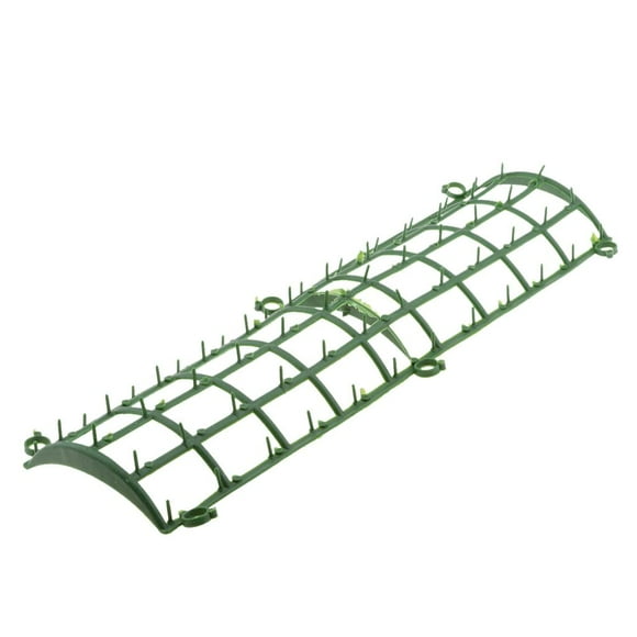 AMLESO Flower Mat Patio Hedge Plant Grass Lawn Turf Plastic Panel Holder 44x14cm