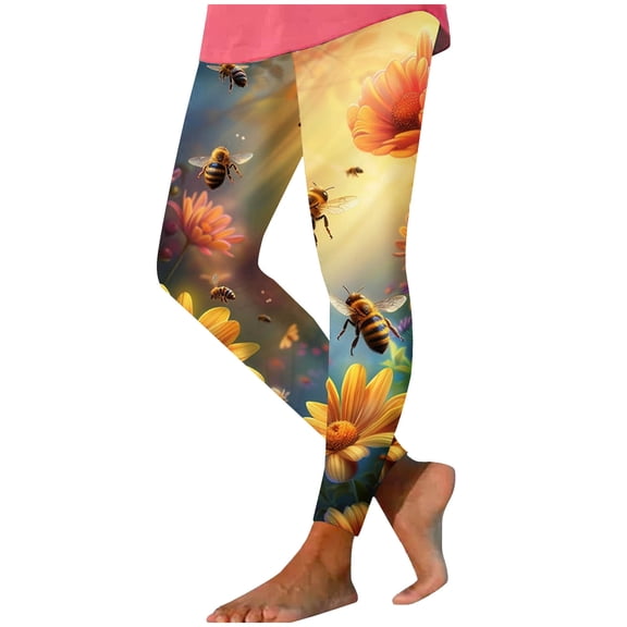 Iyufng Yoga Leggings for Women,Yoga Pants Plus Size Women's Stretch Yoga Leggings Fitness Running Gym Sports Length Active Pants Yoga Full Length Pants